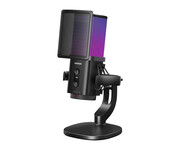 UGREEN Mikrofon do komputera CM581 24-bit/96kHz USB-C RGB czarny UGREEN