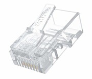 UNITEK Wtyk modularny RJ-45 (8P8C) Cat.6 100 szt. Y-OT19TP Wtyk modularny RJ-45 (8P8C) Cat.6 100 szt. Y-OT19TP UNITEK