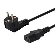 SAVIO Kabel zasilający Schuko (M) – IEC C13 1,8m CL-98 # SAVIO