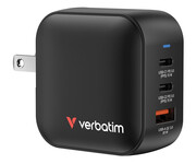 Verbatim Mini GaN Charger 70W 3 Port US/EU/UK Verbatim
