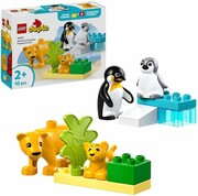LEGO DUPLO 10442 Rodziny dzikich zwierząt pingwiny i lwy DUPLO 10442 Rodziny dzikich zwierząt pingwiny i lwy LEGO