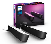 Philips Hue White and color ambiance Lampa Play (czarna) x2 Philips Hue
