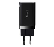 Baseus Ładowarka sieciowa USB-C USB-A 30W PD QC 3.0 Baseus