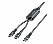 Unitek Kabel 2w1 USB-C PD 100W silikonowy 1,8 m Unitek