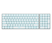 Silver Monkey Alu Keys Mini Premium Backlight White Silver Monkey