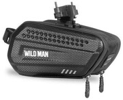 WILDMAN Etui/sakwa pod siodełko L ES7 1.2L uchwyt rowerowy czarna/bl WILDMAN