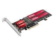 Axagon PCEM2-ND PCIE 2X NVME M.2 ADAPTER Axagon