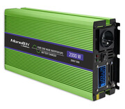 Qoltec Przetwornica UPS 1000W/2000W 12V na 230V Qoltec