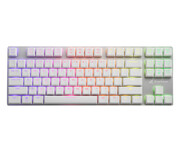 Sharkoon PureWriter White RGB TKL Kailh Blue Sharkoon