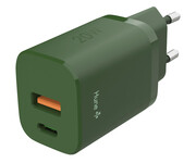 Hune Ładowarka sieciowa GaN 20W USB-C + USB-A Forest Green Hune