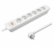 QOLTEC Listwa zasilająca - 6 gniazd, 1.8m, biała 50278 Listwa zasilająca - 6 gniazd 1.8m biała 50278 QOLTEC