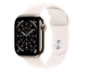 Apple Watch 11 46/Złoty Tytan/Różowy Pasek M/L 5G Apple