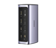 UGREEN Stacja dokująca 12 w 1 (HDMI / DP / RJ45 / AUX/ SD) UGREEN