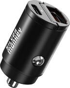 Silver Monkey Ładowarka samochodowa USB-C PD, USB-A QC, 30W Silver Monkey
