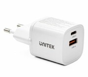UNITEK Ładowarka sieciowa 33W - USB-C, USB-A P1125AWH01-EU Ładowarka sieciowa 33W - USB-C USB-A P1125AWH01-EU UNITEK
