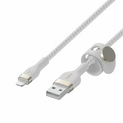 BELKIN USB-A - LTG Braided Silicone 3m White USB-A - LTG Braided Silicone 3m White BELKIN