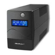 Qoltec Monolith (650VA/360W, 2xSchuko, USB, LCD, AVR) Qoltec