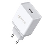 UGREEN Szybka ładowarka sieciowa Quick Charge 3.0 18W 3A USB biały UGREEN