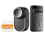 SwitchBot Inteligentny zamek Ultra 3w1 z centralką Hub Mini Matter i k SwitchBot