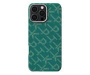 PITAKA Tactile Woven Case PTK Green/Gold iPhone 16 Pro PITAKA