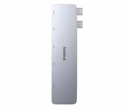 BASEUS 6w1 UltraJoy 2xUSB-C - USB-C, HDMI, 2xUSB, SD/TF B00052802811-04 6w1 UltraJoy 2xUSB-C - USB-C HDMI 2xUSB SD/TF B00052802811-04 BASEUS