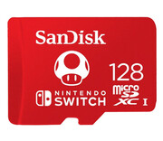 SanDisk Nintendo 128 GB 100/90 MB/s V30 U3- SDSQXAO-128G-GNCZN