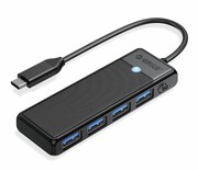 Orico USB-C - 4x USB-A 3.0 5Gbps PAPW4A-C3-015-BK-EP USB-C - 4x USB-A 3.0 5Gbps PAPW4A-C3-015-BK-EP Orico