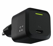 [---] Ładowarka GC PowerGaN 33W PD 3.0 QC 3.0 USB-C czarna CHARGC06 Ładowarka GC PowerGaN 33W PD 3.0 QC 3.0 USB-C czarna CHARGC06