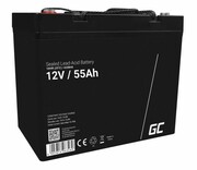 Green Cell Akumulator AGM 12V 55Ah Akumulator AGM 12V 55Ah