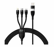 BASEUS Kabel USB 3w1 Flash Series 100W 1.2m CASS030101 Kabel USB 3w1 Flash Series 100W 1.2m CASS030101 BASEUS