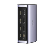 UGREEN Stacja dokująca 12 w 1 (HDMI / DP / RJ45 / AUX/ SD) UGREEN