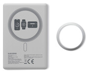 Silver Monkey Powerbank Smart 5000 mAh MagSafe UltraSlim 3w1 Srebrny Silver Monkey