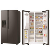 Gorenje NRR9185ESBXL No Frost 178,6cm Czarna Podajnik Kostkarka 566L Gorenje