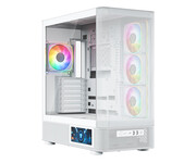 MODECOM Volcano AQ400 ARGB Midi White MODECOM