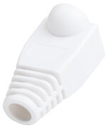 Unitek Osłona wtyku RJ45, 6 mm, 100 szt. biała Unitek