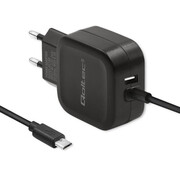Qoltec Ładowarka Sieciowa 3,4 A 17W + microUSB Qoltec