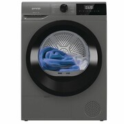 GORENJE DHNE82T/PL Titanium 8 kg Program Extra Hygiene, Program szybki 30’ Anti Crease DHNE82T/PL Titanium GORENJE