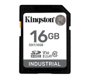 Kingston 16GB SDHC Industrial UHS-I U3 V30 A1 pSLC Kingston