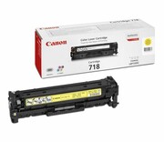 Toner Canon (CRG-718Y) - LBP7200 - zółty (yellow) - zdjęcie 1