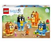 LEGO BLUEY 11217 Rodzina Blue z klocków LEGO