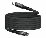 VERBATIM Sync & Charge Cable USB-C to USB-C 100W Magnetic 120 cm - Bl Sync Charge Cable USB-C to USB-C 100W Magnetic 120 cm - Bl VERBATIM