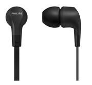 Słuchawki dokanałowe PHILIPS TAE1105BK/00 Czarny
