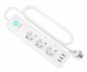 Gosund Inteligentna listwa zasilająca WiFi P1 PLUS (3x AC schuko, 3 Inteligentna listwa zasilająca WiFi P1 PLUS (3x AC schuko 3 Gosund
