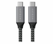 Satechi Kabel USB-C - USB-C 25 cm, 100W, 40Gbps SATSTU4C25M Kabel USB-C - USB-C 25 cm 100W 40Gbps SATSTU4C25M Satechi