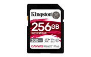Kingston 256GB SDXC Canvas React Plus 300MB/s U3 V90 Kingston