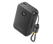 Vention Powerbank 20000mAh 2xUSB-C,USB-A z wyświetlaczem czarny Vention