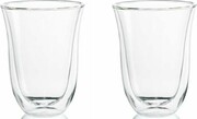 DELONGHI Zestaw 2 szklanek termicznych do latte macchiato 330 ml Zestaw 2 szklanek termicznych do latte macchiato 330 ml DELONGHI