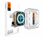 SPIGEN Szkło Hartowane Glas.TR EZ-FIT 2-pack do Apple Watch Ultra Szkło Hartowane Glas.TR EZ-FIT 2-pack do Apple Watch Ultra SPIGEN
