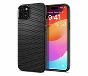 SPIGEN Liquid Air do iPhone 15 Matte czarny Liquid Air do iPhone 15 Matte czarny SPIGEN