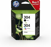 HP INC. Tusz nr 304 Combo 2-Pack 3JB05AE wklad do drukarki atramentowej Tusz nr 304 Combo 2-Pack 3JB05AE wkład do drukarki atramentowej HP INC.